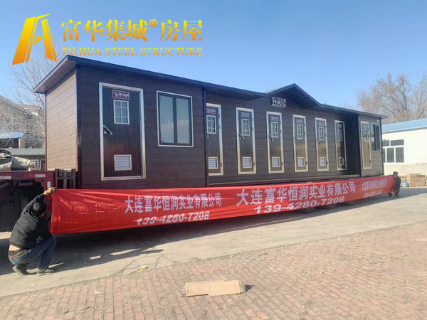 大连富华恒润实业承接新疆博湖县生态公厕项目
